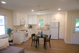 interior shot of kitchen