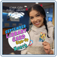 September is Library Card Sign-Up Month!