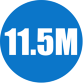 11.5M