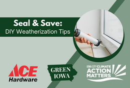 a graphic for Home Weatherization event