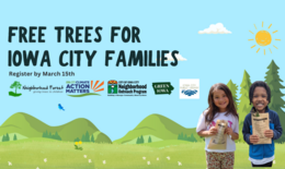 a graphic for the Neighborhood Forest Program