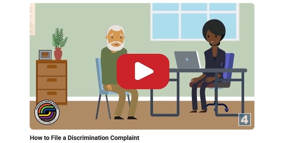 Discrimination Complaint Video screen grab
