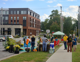Pop-Up Park is pictured