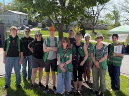 Energy Blitz afternoon volunteers are pictured