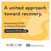 A united approach toward recovery.  Researching COVID to Enhance Recovery