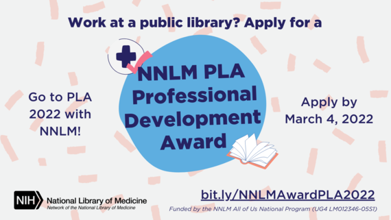 NNLM PLA Professional Development Award 2022