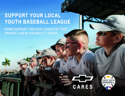 Chevy youth baseball test drive event