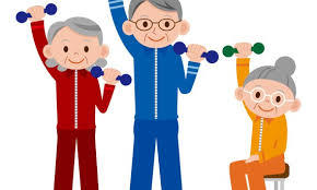 Senior exercise class image