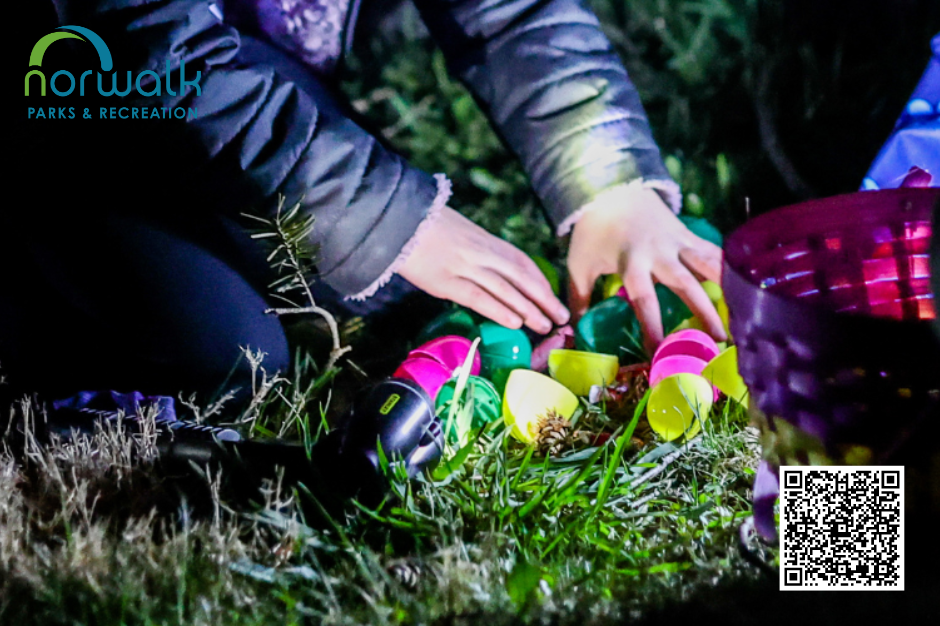 Flashlight easter egg hunt