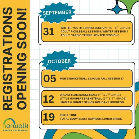 upcoming registration
