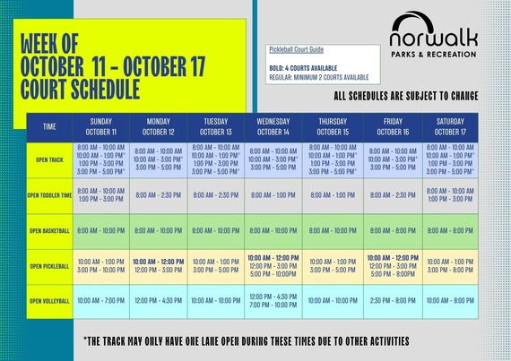 crt schedule 10/11 -17