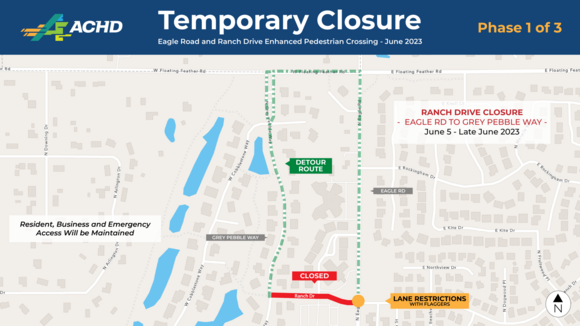 Eagle/Ranch Project closure Phase 1.