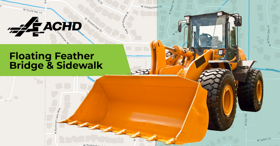 Floating Feather Bridge & Sidewalk Project