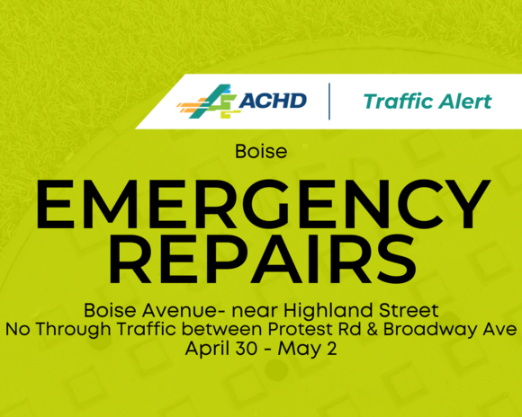 Emergency Repairs- Boise Avenue