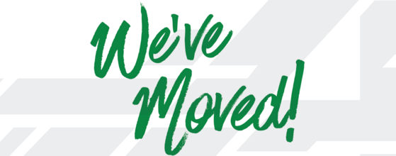 We've Moved! Banner