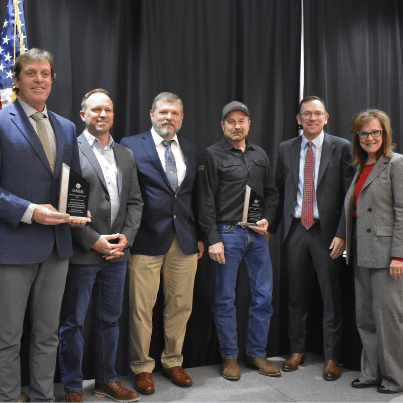 Members of ACHD receive Leadership in Collaboration award. (Courtesy: COMPASS)