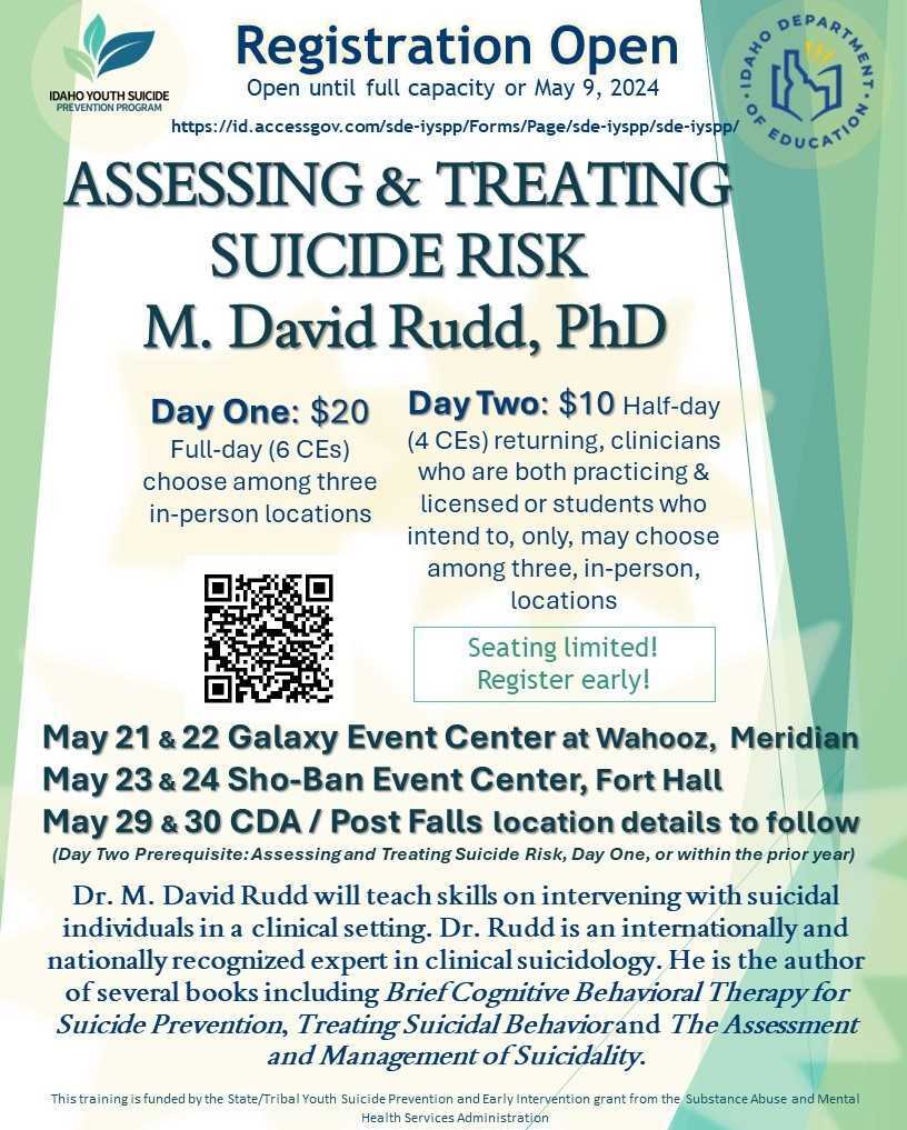 Assessing & Treating Suicide Risk Training