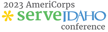 2023 AmeriCorps ServeIdaho conference logo
