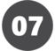 White number 7 in gray circle