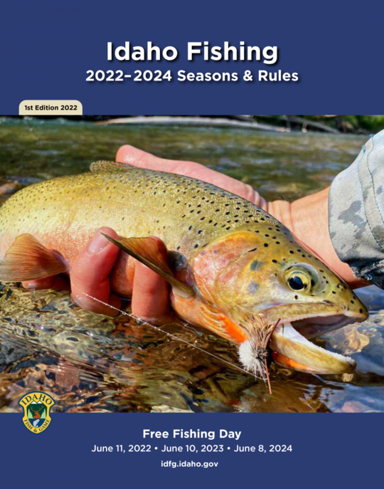 2022-2024 Fishing Seasons and Rules Booklet