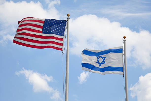 American and Israeli Flag