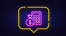 Neon calculator image