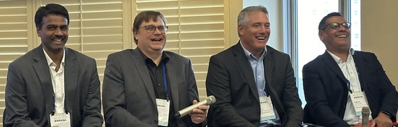 Alberto and other CIOs in a panel at NASCIO 