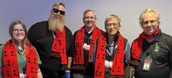 ITS staff at ISLD event