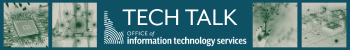 ITS Tech Talk banner