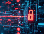 Lock to demonstrate cybersecurity