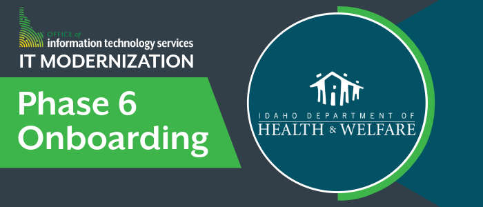 ITS Phase 6 Modernization Onboarding