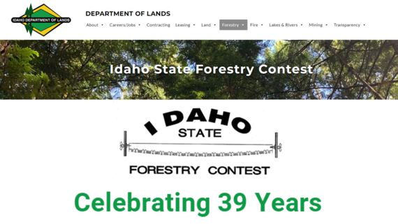 Forestry Contest Webpage