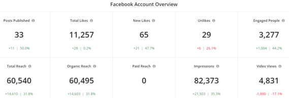Facebook Statistics