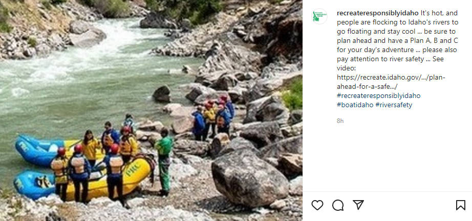 Plan Ahead for a Safe Boating Adventure - Instagram Post