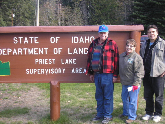 Donna Jones at Priest Lake Supervisory Area Office