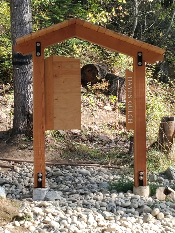 Hayes Gulch Kiosk