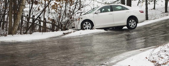 Driving on ice