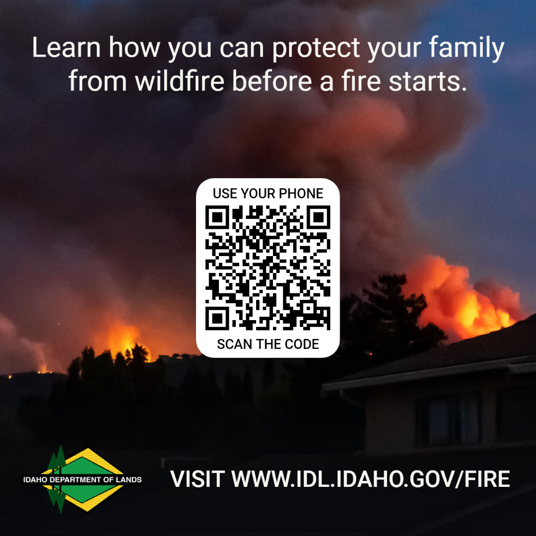 May is Wildfire Awareness Month QR code