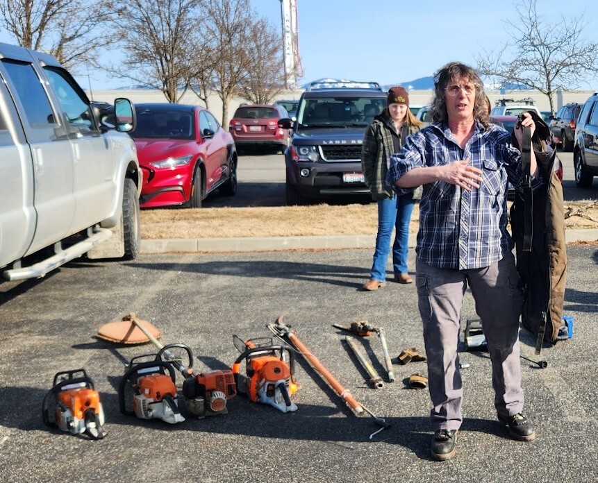 Schlepp Chain Saw demo