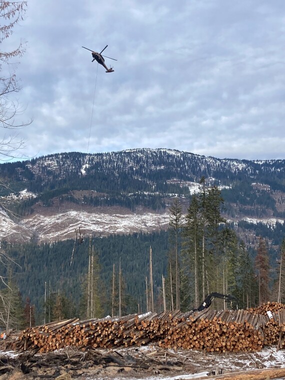 helicopter harvest