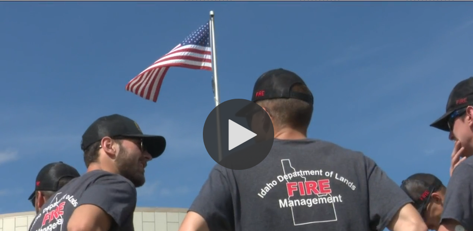 KTVB coverage of 2023 National Wildland Firefighter Day at NIFC