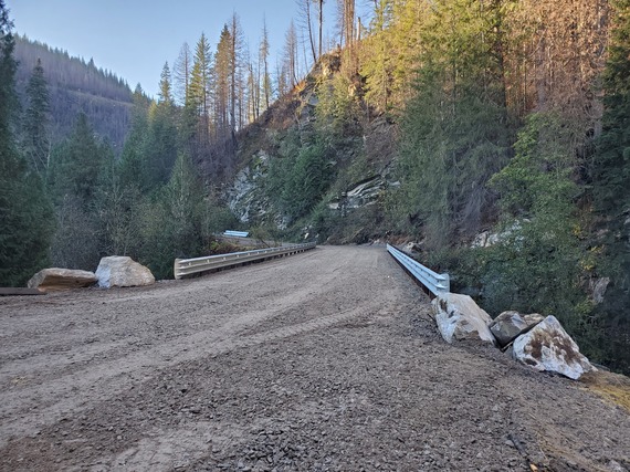New Floodwood bridge