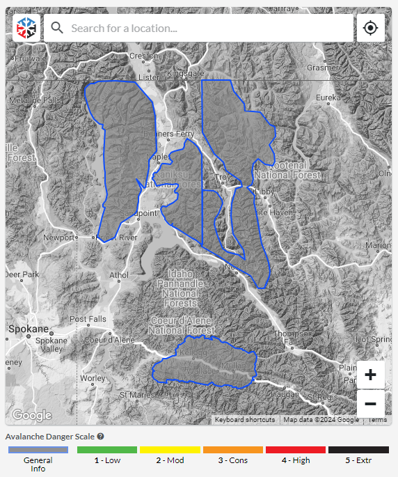 Avalanche Map