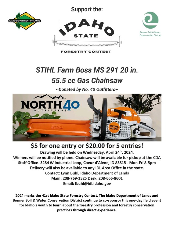 Chainsaw raffle