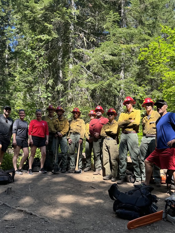 Pulaski Trail Hike group photo
