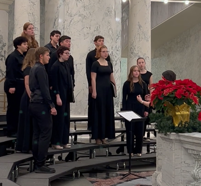 Capital Singers performing 