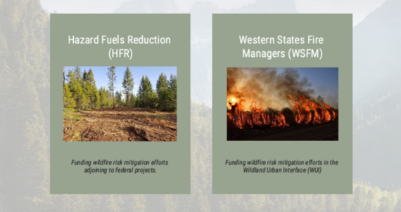 WSFM and HFR grant icons