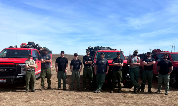 A few of our firefighters in Texas