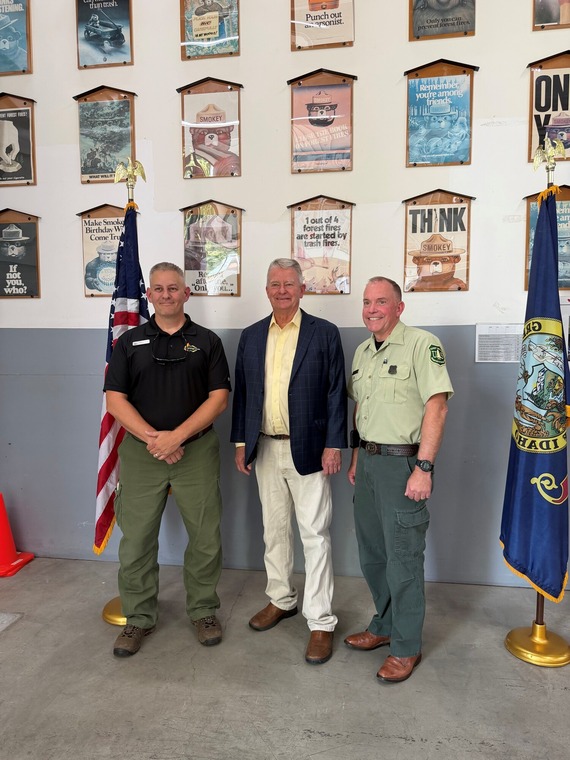 Josh Harvey, Governor Little, Secretary Schultz