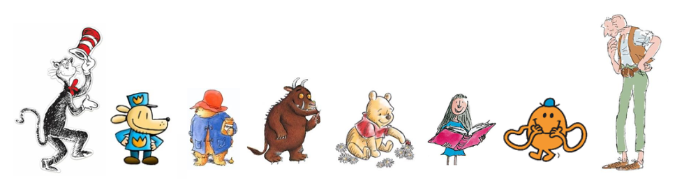 Characters from children's books